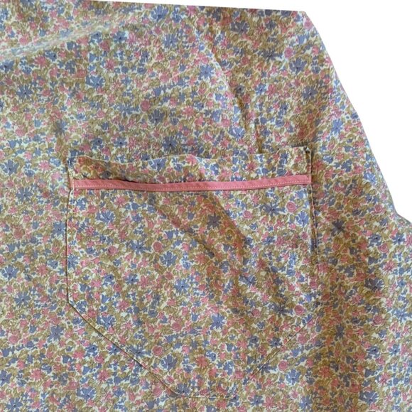 Vintage Pastel Floral Full Body Handmade Apron - Picture 5 of 8